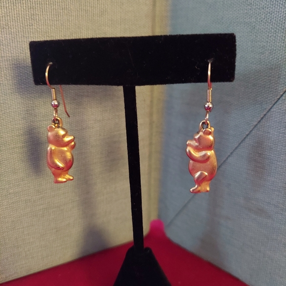 Winnie the Pooh Earrings - Picture 2 of 6